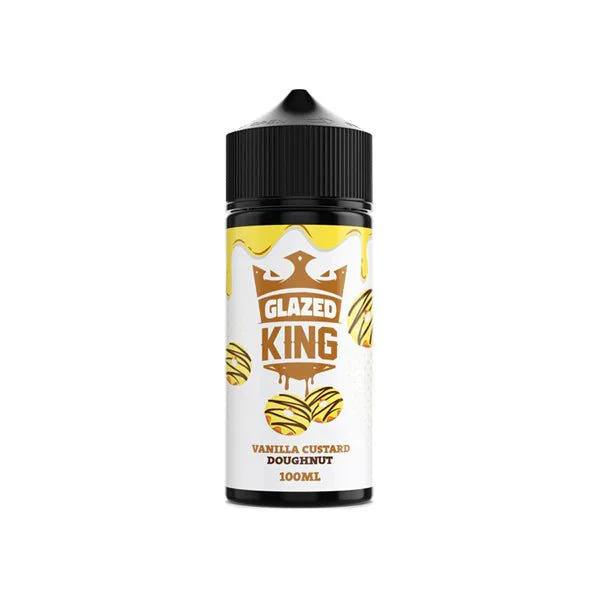 Glazed King 100ml Shortfill 0mg (70VG/30PG) - Image 6
