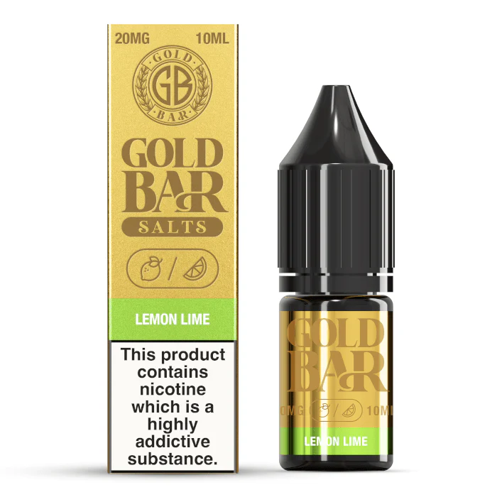 Gold Bar Nic Salt - Lemon Lime - 10ml