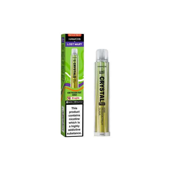 Hawcos x Lost Mary Crystal Pro Prefilled Pod Vape Kit - Image 6