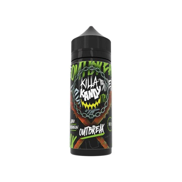 Killa Kandy 100ml Shortfill 0mg (80VG/20PG) - Image 5