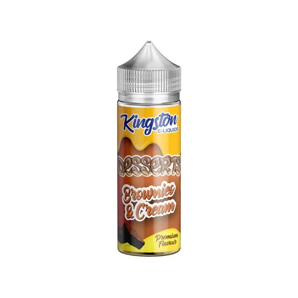 Kingston Desserts 120ml Shortfill 0mg (70VG/30PG) - Image 2