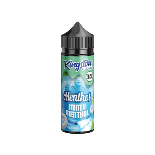 Kingston Menthol 120ml Shortfill 0mg (50VG/50PG) - Image 5