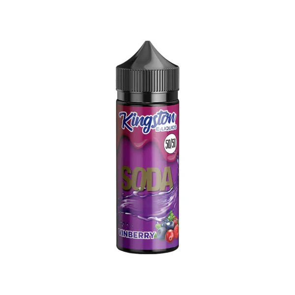 Kingston Soda 120ml Shortfill 0mg (50VG/50PG) - Image 5