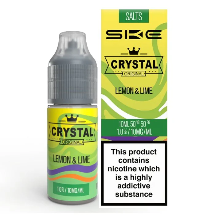Lemon & Lime 10ml E-Liquid by SKE Crystal Nic Salt