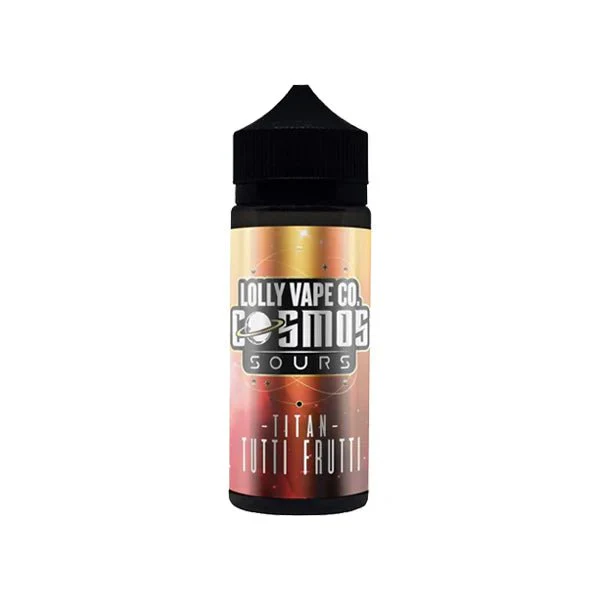 Lolly Vape Co Cosmos Sours 100ml Shortfill 0mg (80VG/20PG) - Image 5
