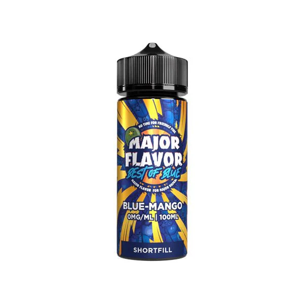 Major Flavour Best Of Blue 100ml Shortfill 0mg (70VG/30PG) - Image 3