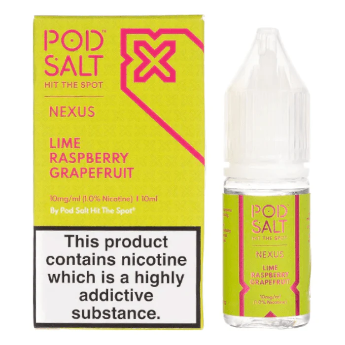 Nexus Nic Salt - Lime Raspberry Grapefruit - 10ml