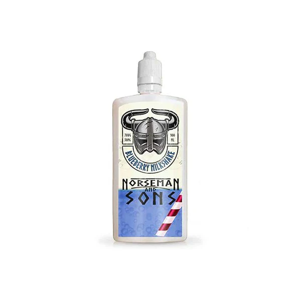Norsemen 100ml Shortfill Flask Milkshakes 0mg (70VG/30PG) - Image 3