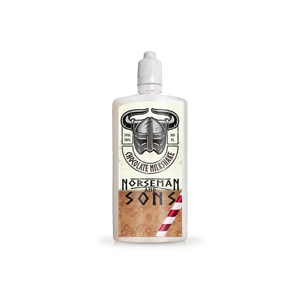 Norsemen 100ml Shortfill Flask Milkshakes 0mg (70VG/30PG) - Image 4