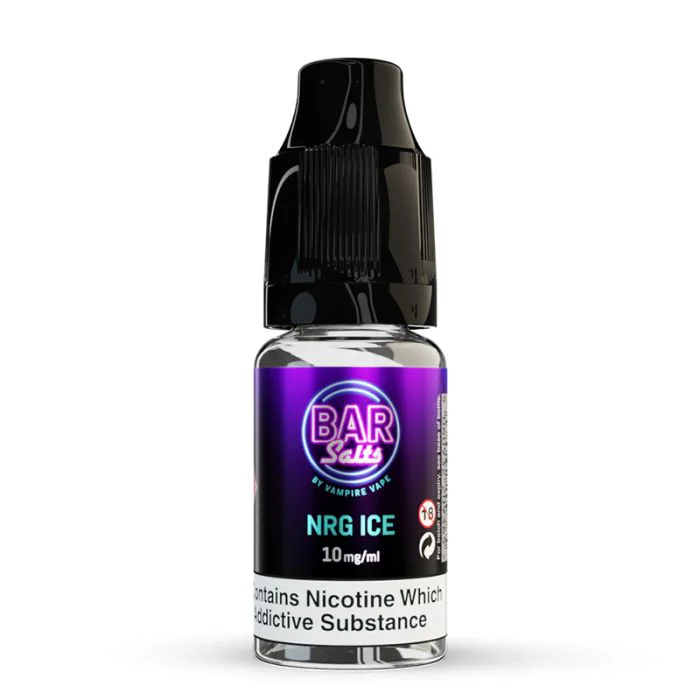 NRG Ice 10ml E-Liquid by Vampire Vape Bar Salts