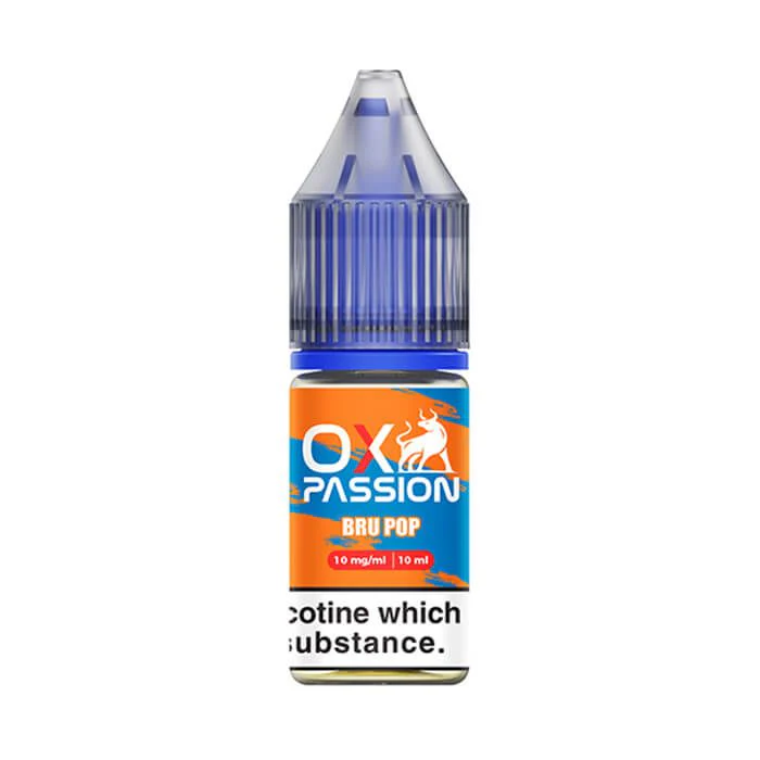 OX Passion Nic Salts - Bru Pop - 10ml
