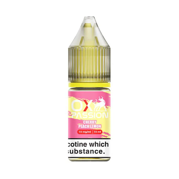 OX Passion Nic Salts - Cherry Peach Lemon - 10ml