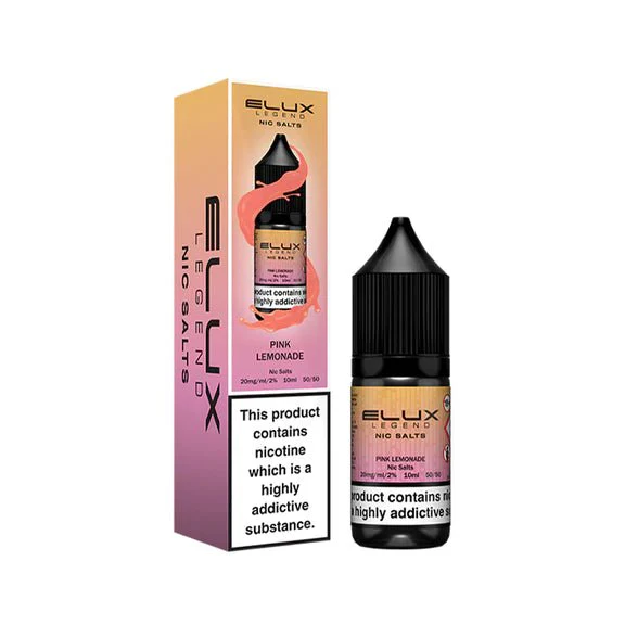 Pink Lemonade E-Liquid By Elux Legend Nic Salt 10ml