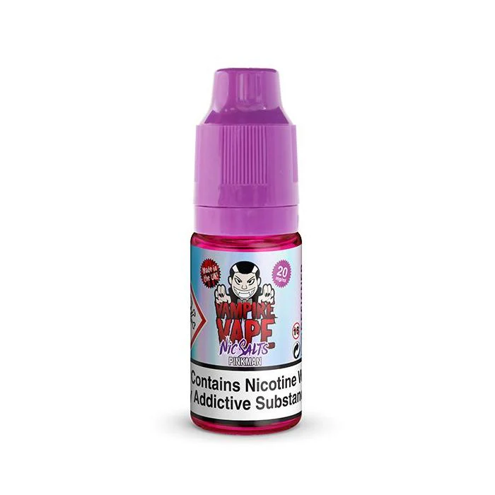 Pinkman 10ml Nic Salt E-Liquid by Vampire Vape