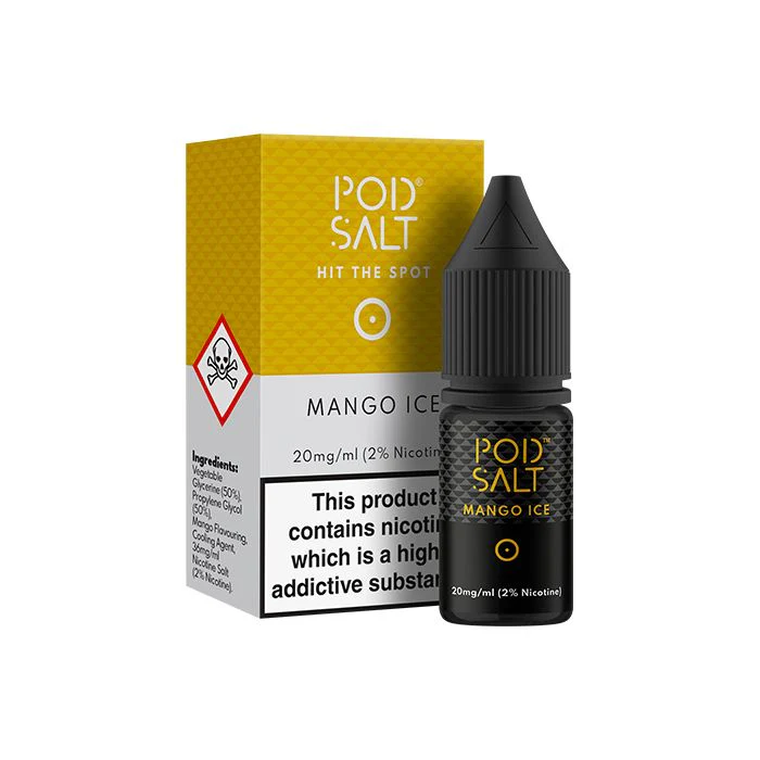 Pod Salt Core Nic Salt - Mango Ice - 10ml
