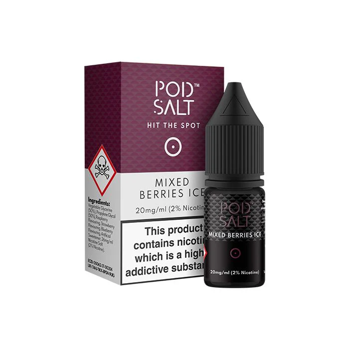 Pod Salt Core Nic Salt - Mixed Berries Ice - 10ml