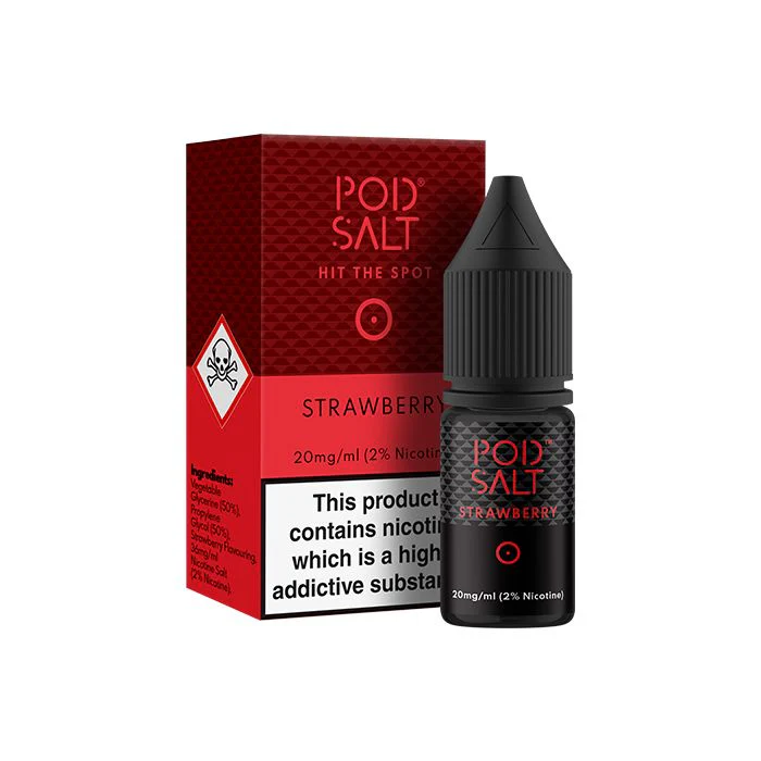 Pod Salt Core Nic Salt - Strawberry - 10ml