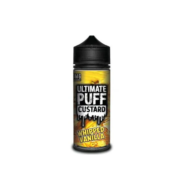 Ultimate Puff Custard 0mg 100ml Shortfill (70VG/30PG) - Image 7