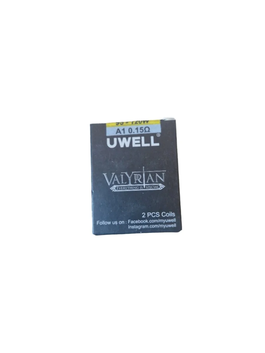 Uwell Valyrian Replacement Coils - 2 Pack - 0.15 ohm - Clearance