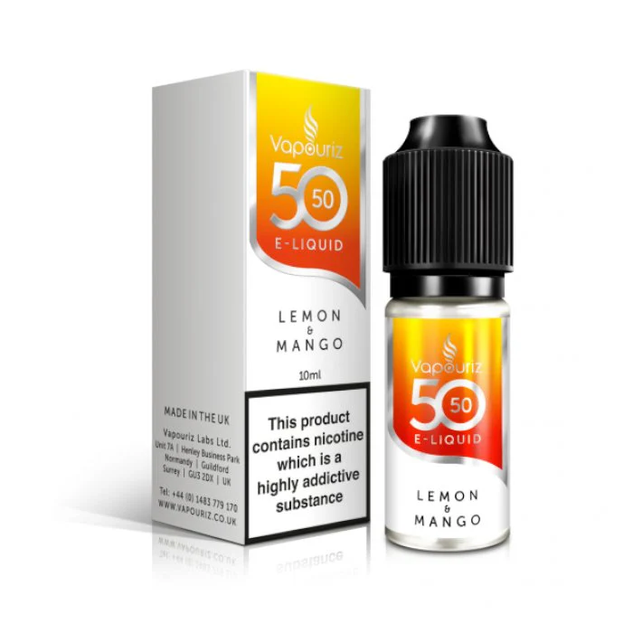 Vapouriz 50/50 10ml E-Liquid (Box of 10 x 10ml) 22 flavours - Image 16