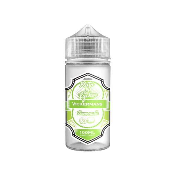 Vickermans Lemonade 100ml Shortfill 0mg (70VG/30PG) - Image 4