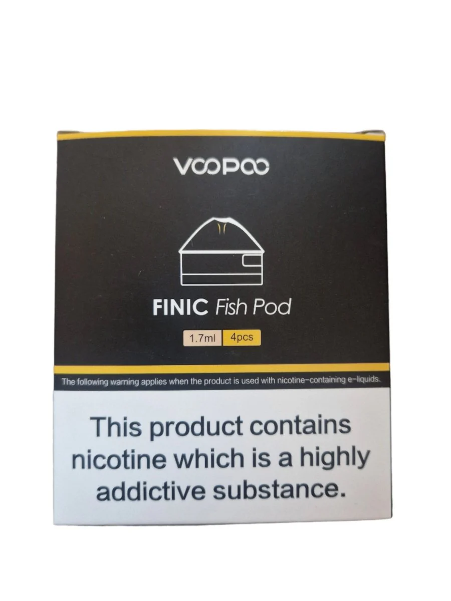Voopoo Finic Fish Pods - 1.7ml - 4 pack - Clearance