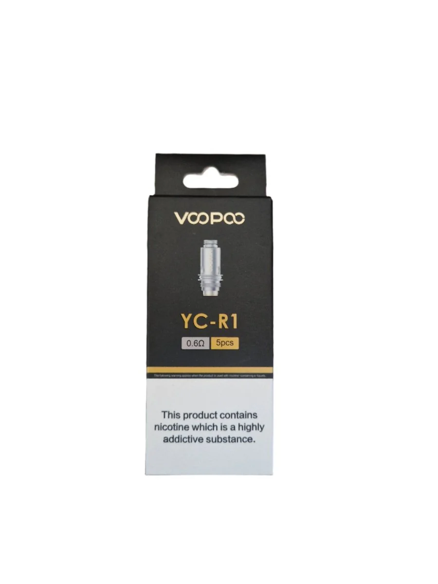 Voopoo Finic YC-R1 Coils - 0.6 OHM - 5Pack - Clearance
