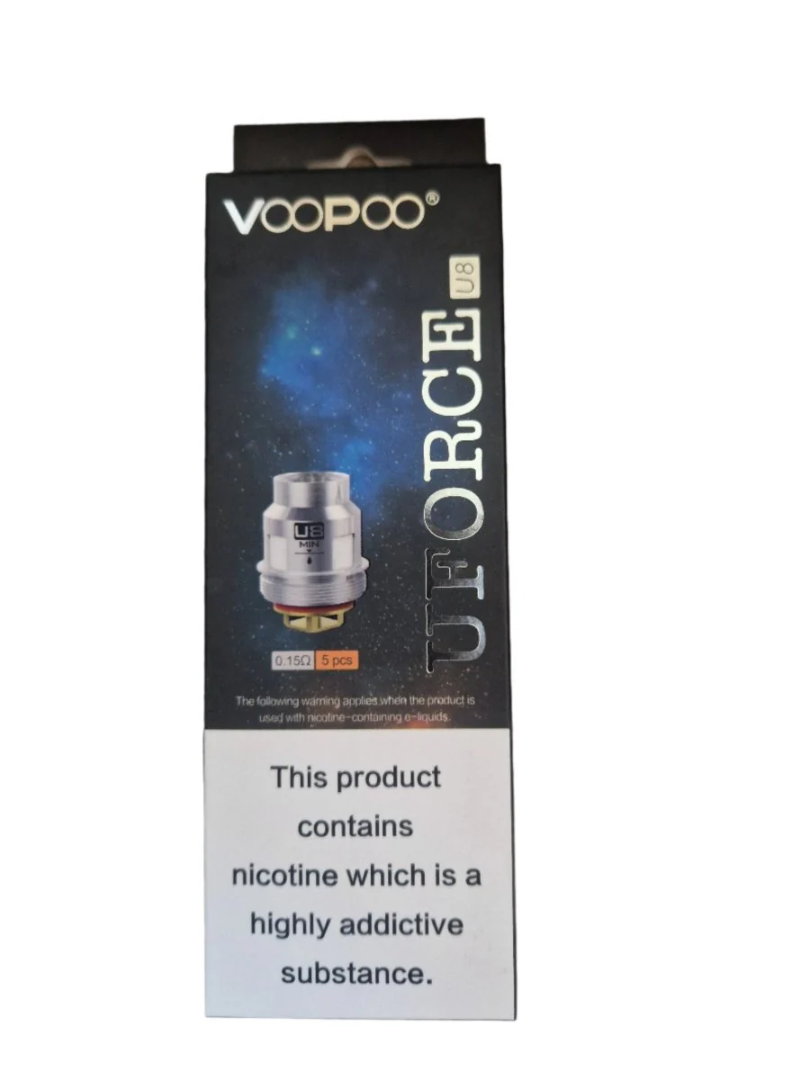 Voopoo Uforce U8 - 0.15 OHM - 5 Pack - Clearance