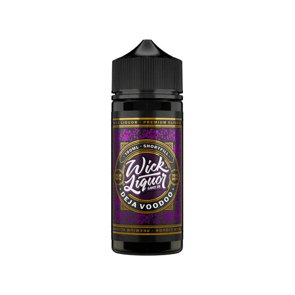 Wick Liquor 100ml Shortfill 0mg (70VG/30PG) - Image 8