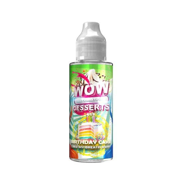 Wow That's What I Call Desserts 100ml Shortfill 0mg (70VG/30PG) - Image 3