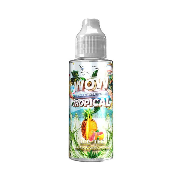 Wow That's What I Call Tropical 100ml Shortfill 0mg (70VG/30PG) - Image 3